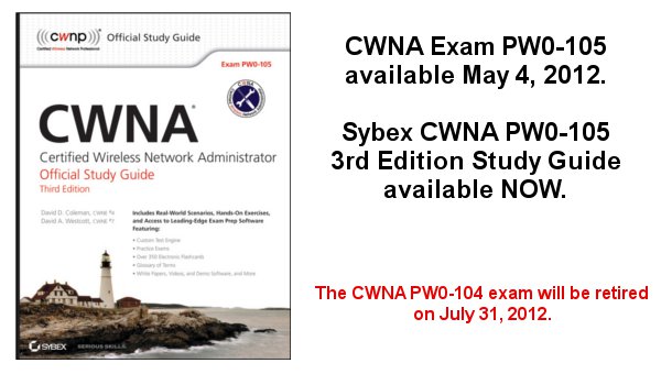 CWNA Exam PW0-105!