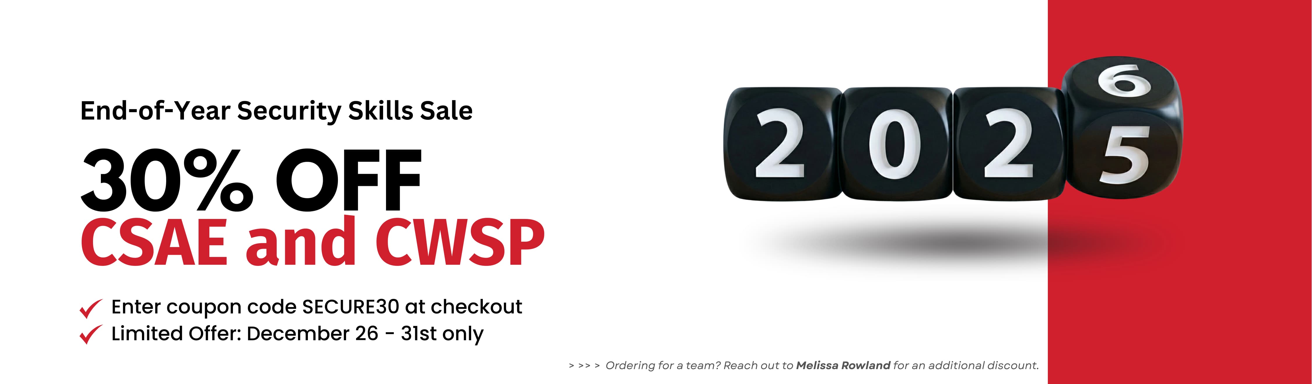 CWNP End of Year Sale 2025