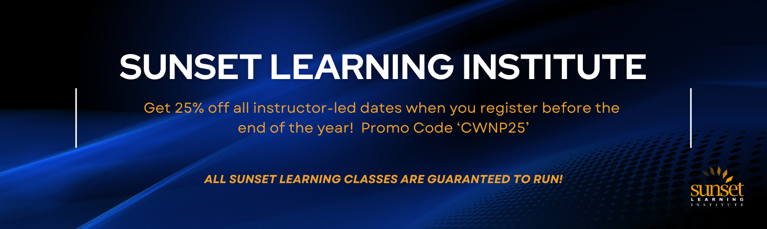 Sunset Learning Intitute Discount