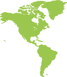 Americas Map of CWNE