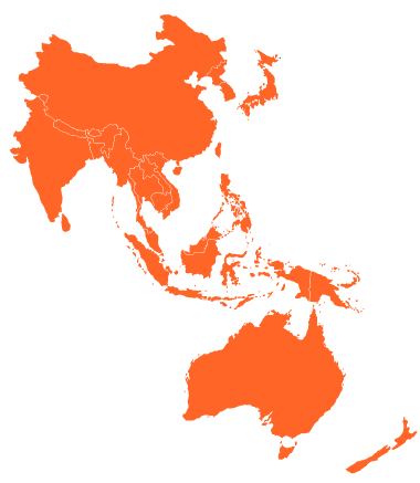 APAC Map of CWNE